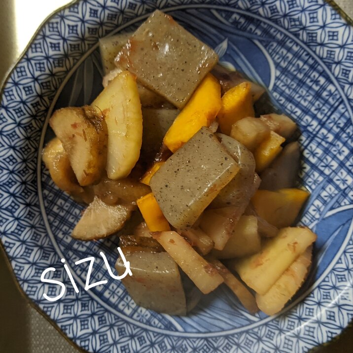 根菜類のおかか煮